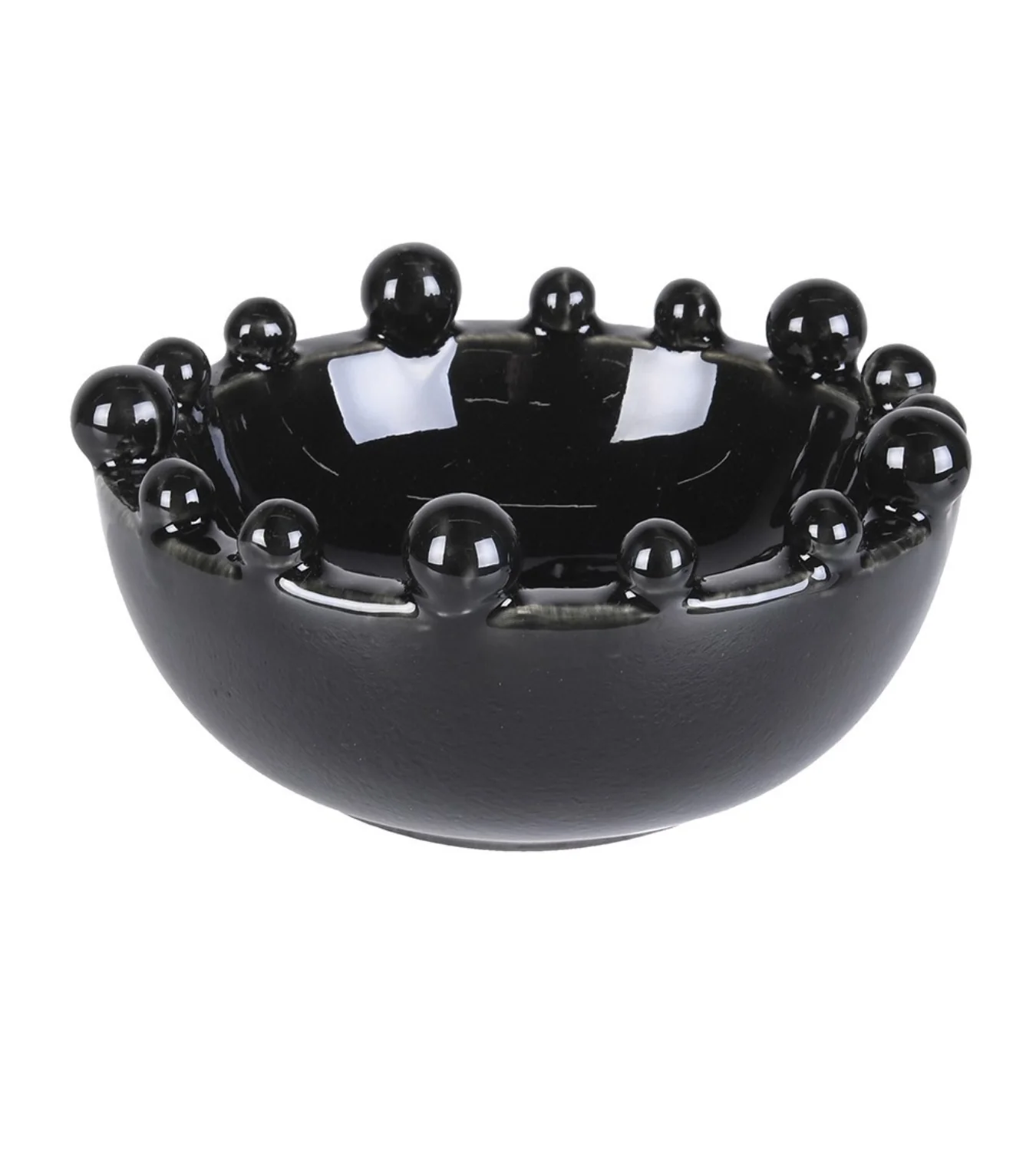 Black Ceramic Trinket Bobble Bowl - Image 8