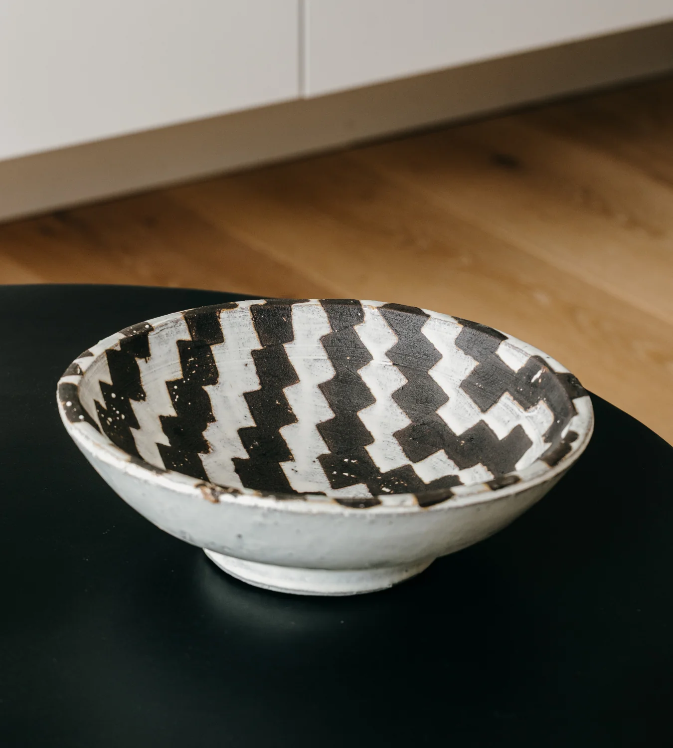 Checker Ceramic Bowl - Image 2