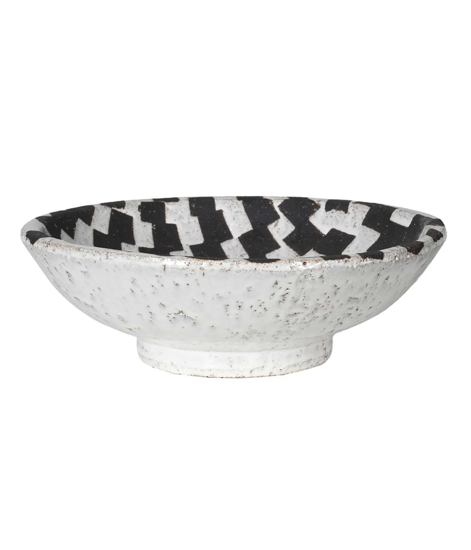 Checker Ceramic Bowl - Image 4
