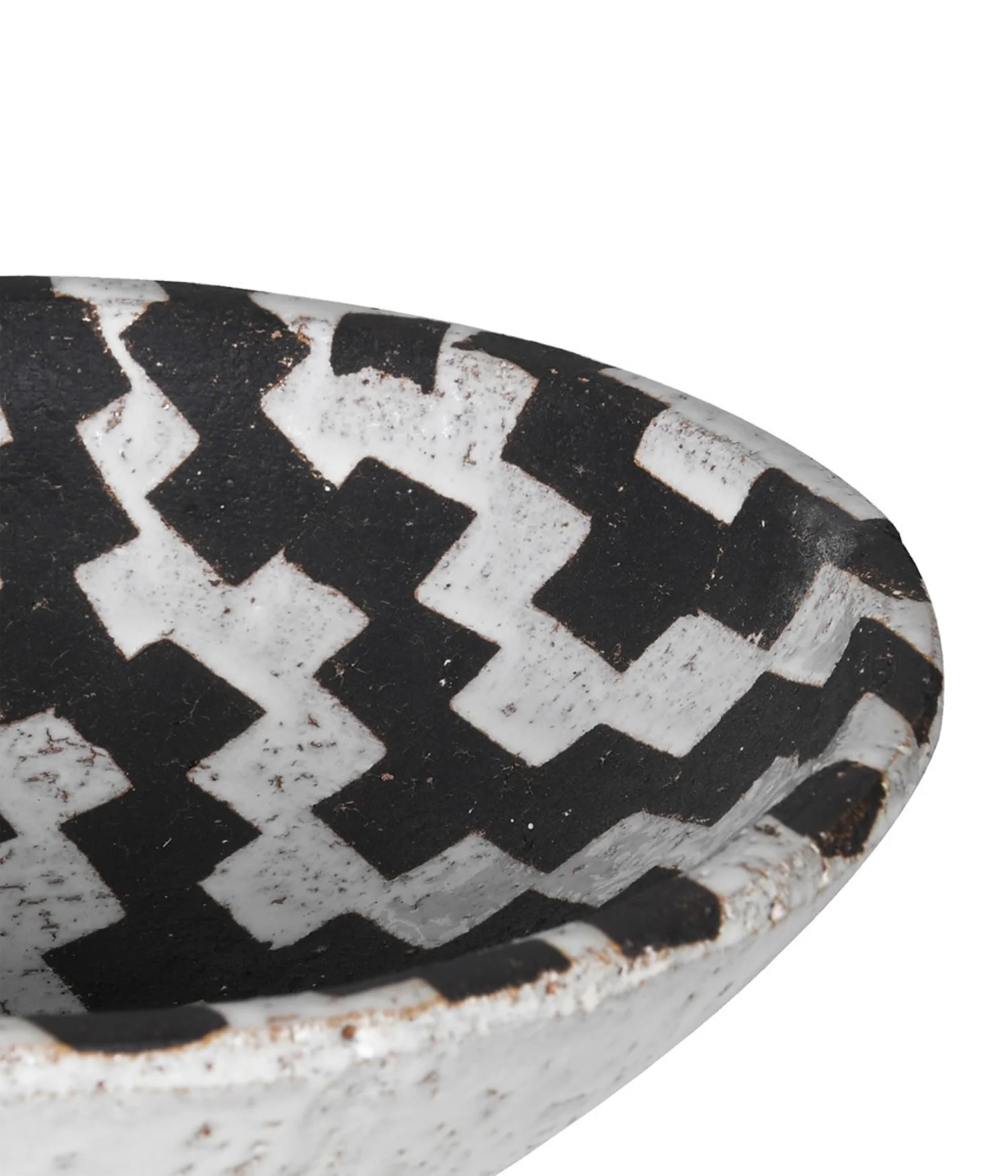 Checker Ceramic Bowl - Image 6