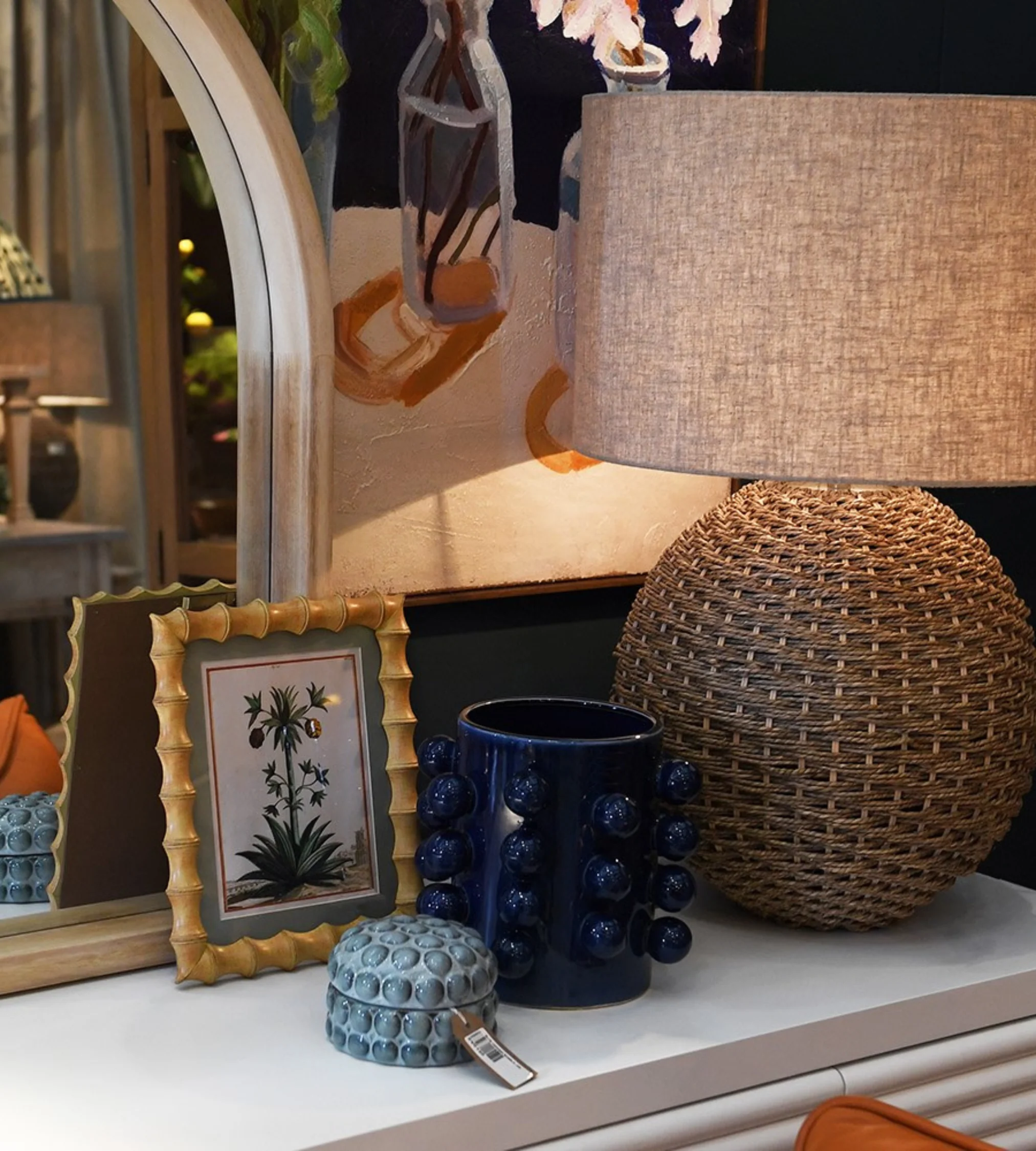 Dark Blue Bobble Vase - Image 5