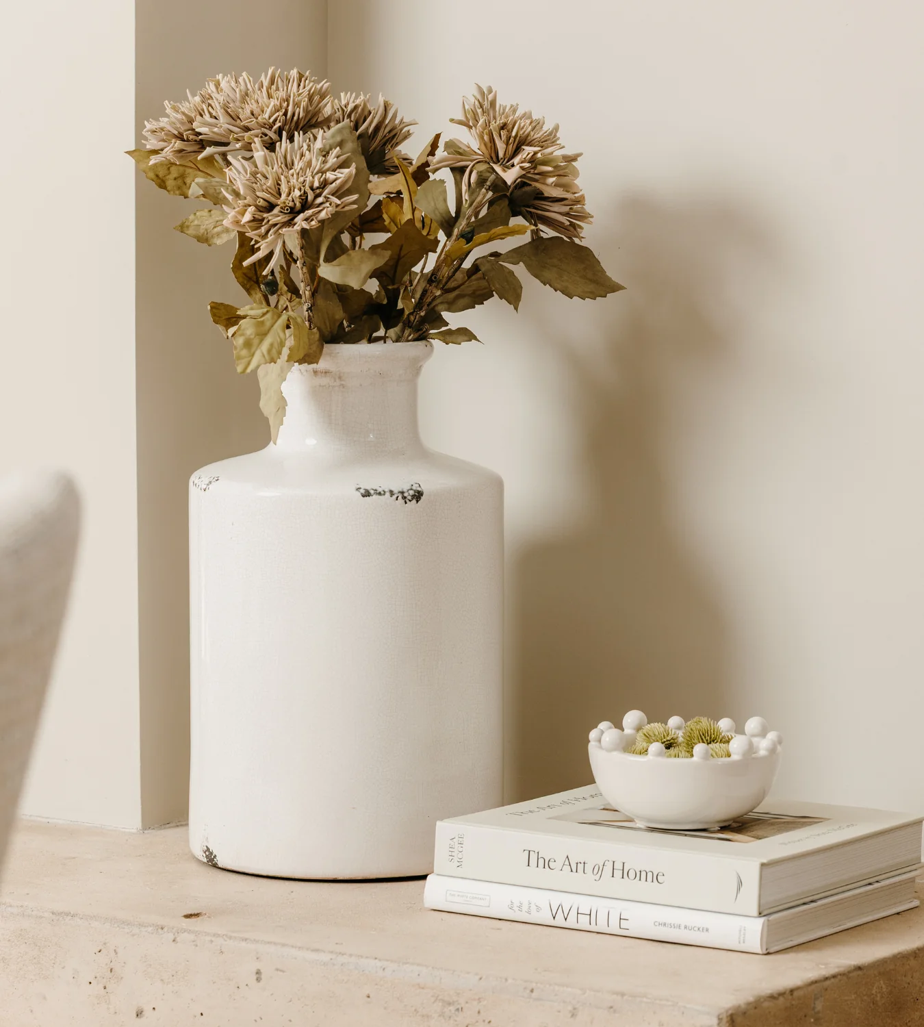 Distressed Bottle Vase