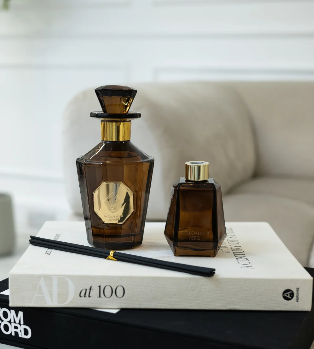 Golden Hour Iconic Diffuser Bundle – Large 500ml & Small 200ml
