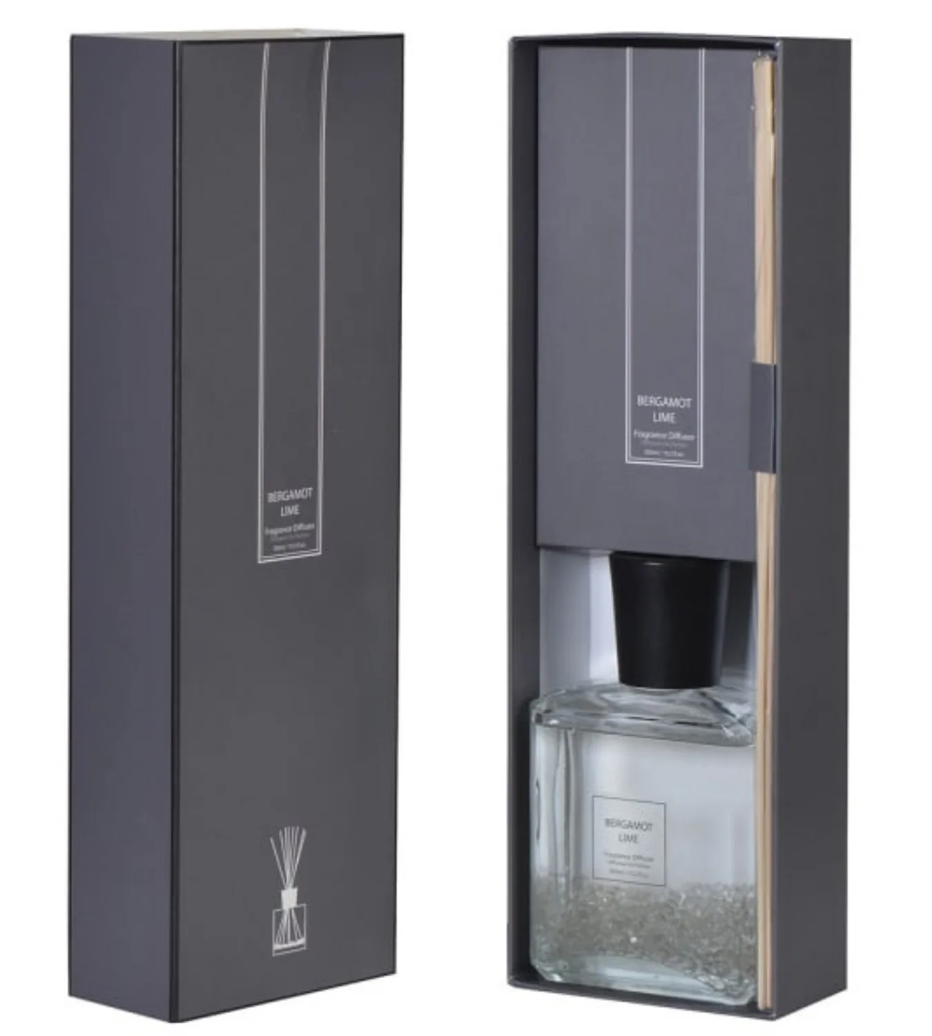 Large Bergamot and Lime Scent Diffuser 300ml - Image 4
