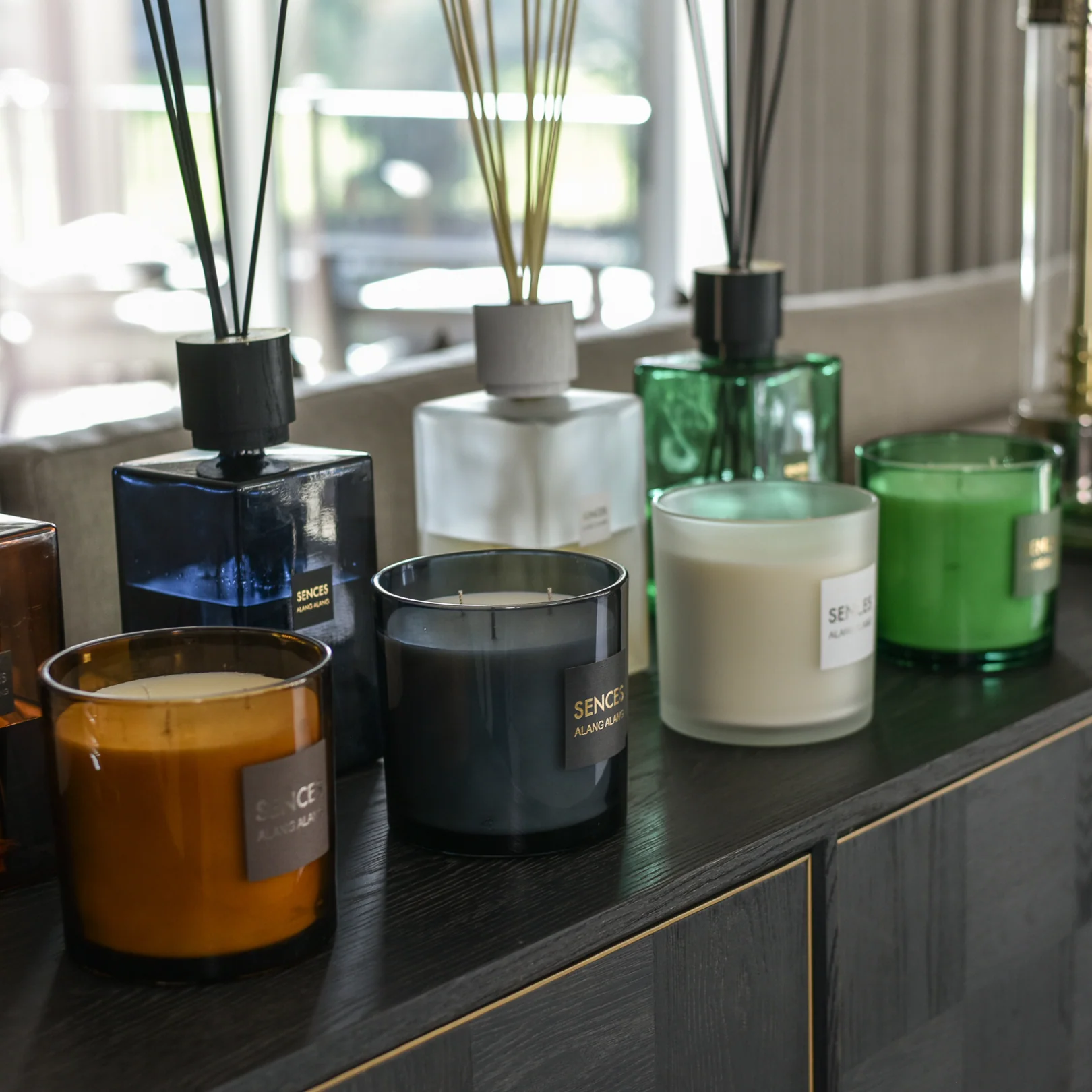 Large Onyx Sences 3 Wick Candle - Image 5