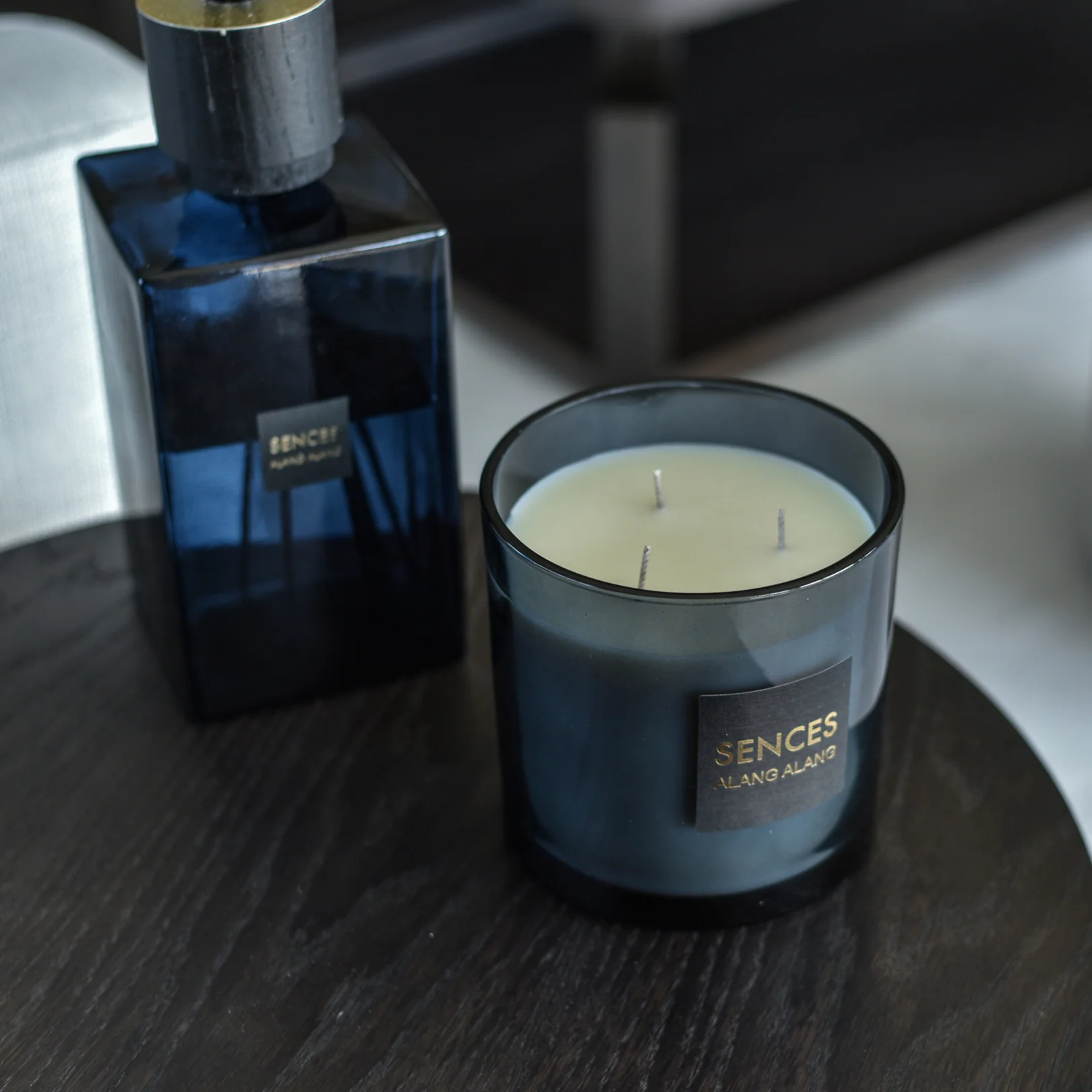 Large Onyx Sences 3 Wick Candle - Image 6