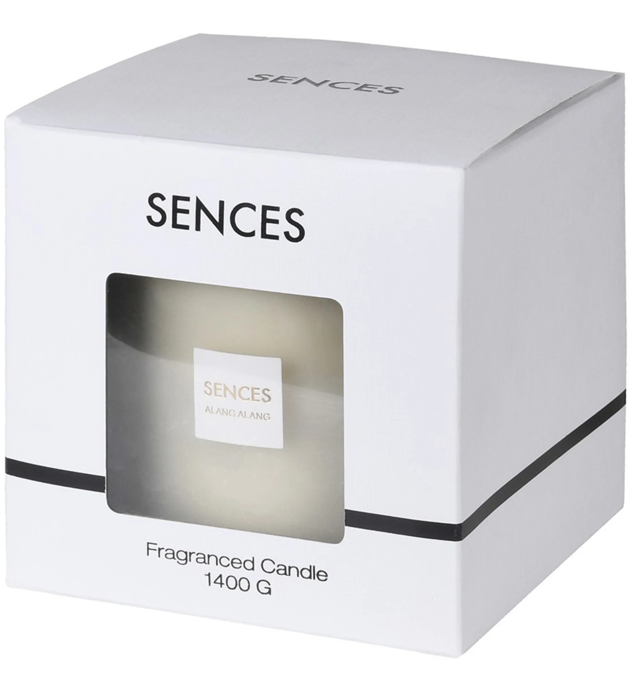 Large White Sences 3 Wick Candle - Image 6