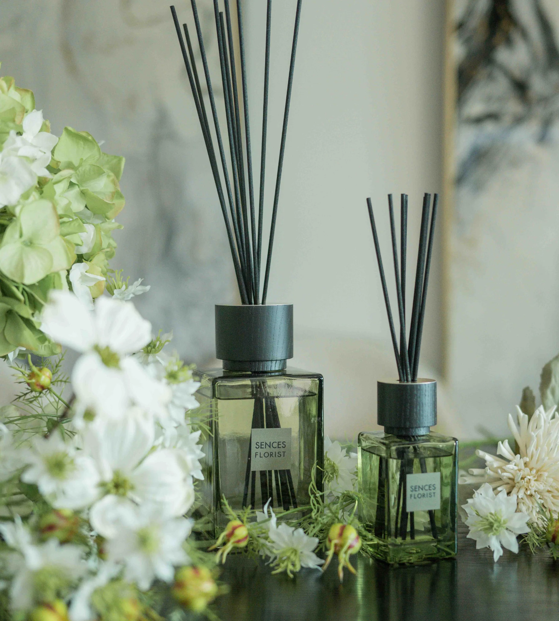 Sences Florist Reed Diffuser Set - 500ml & 120ml - Image 2
