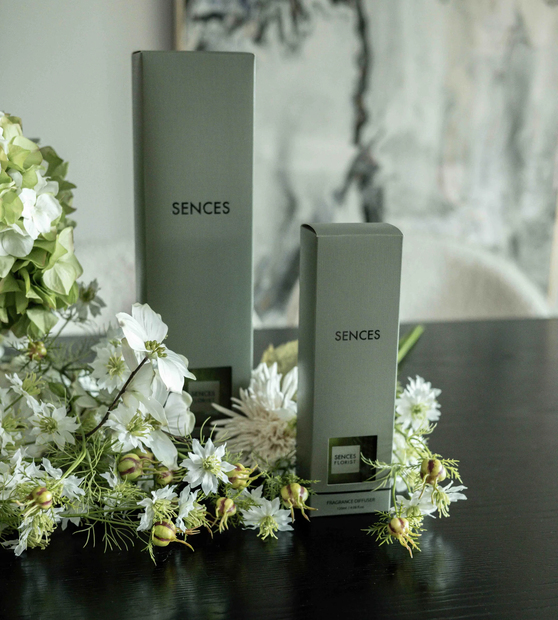 Sences Florist Reed Diffuser Set - 500ml & 120ml - Image 3