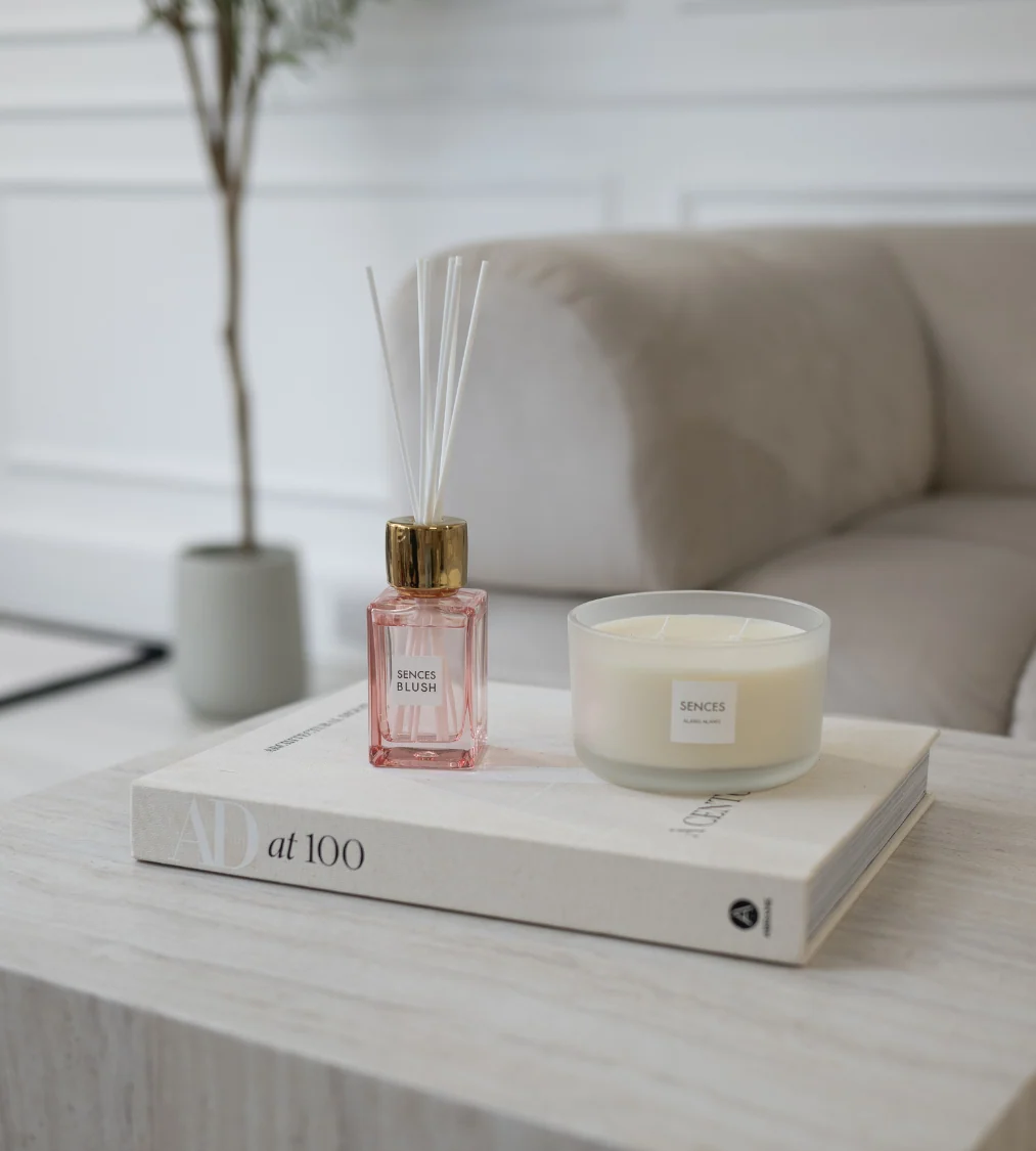 Sences Pink Blush Mini Reed Diffuser 120ml - Image 3