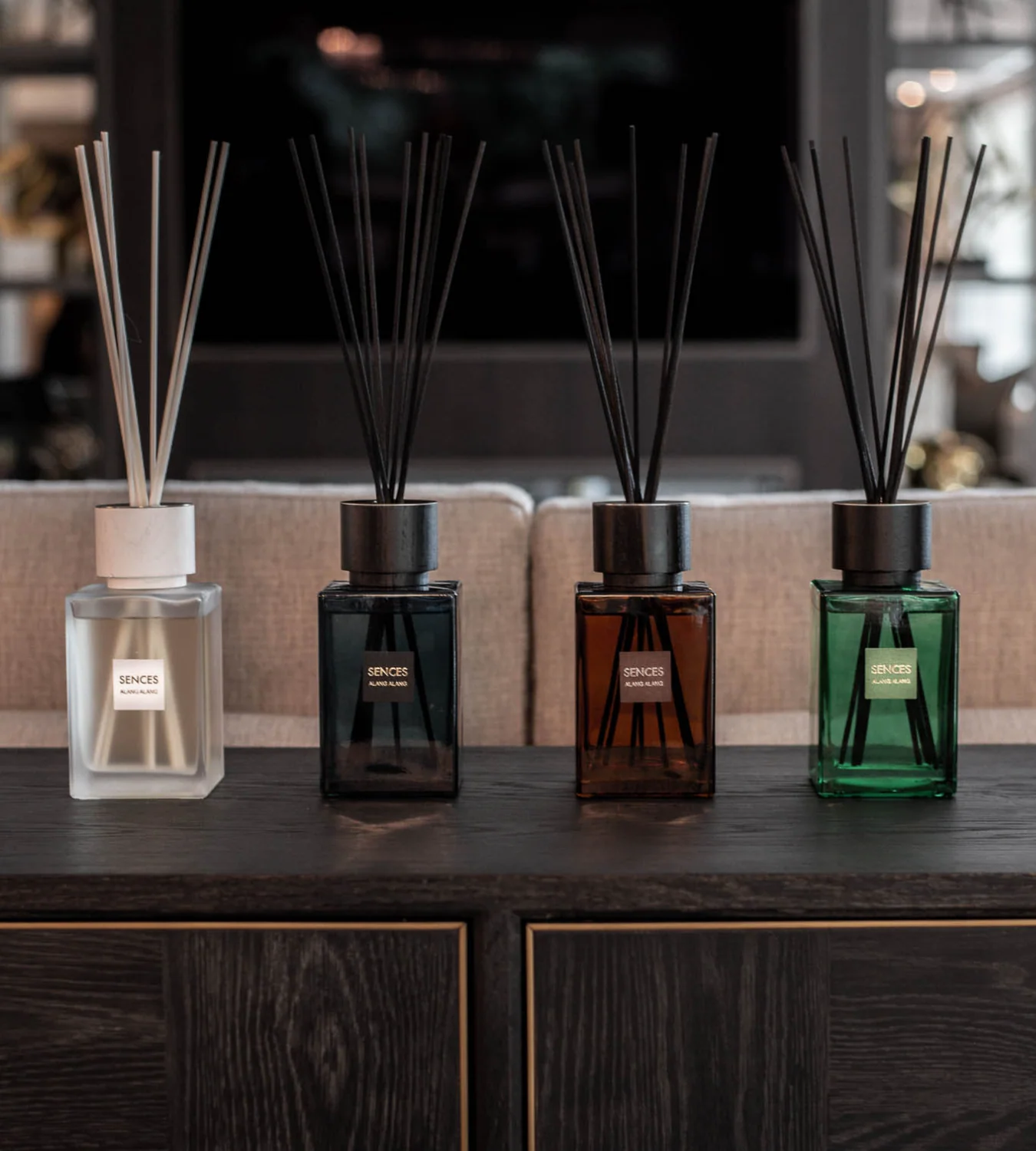 Set of 3 Sences Large Reed Diffusers Bundle