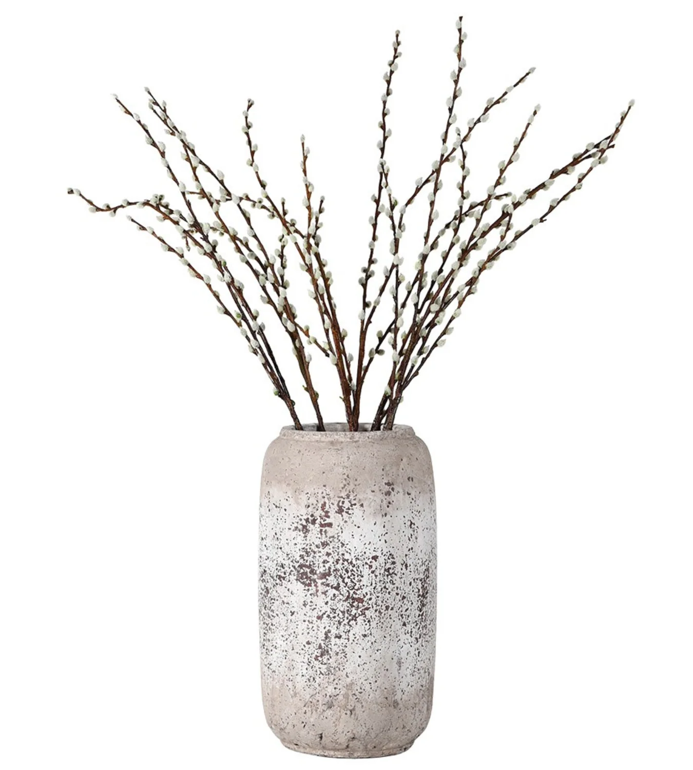 Tall Distressed Stone Vase - Image 10